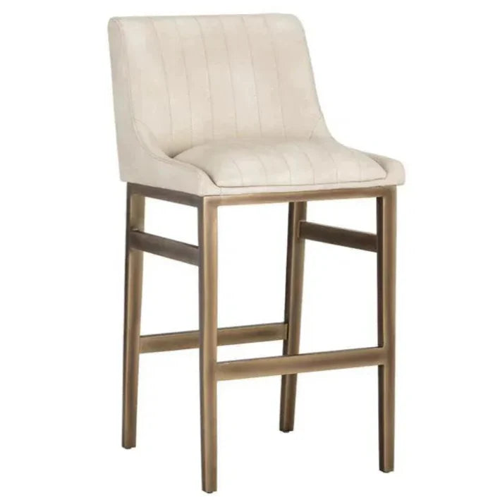 Halden Faux Leather Barstool