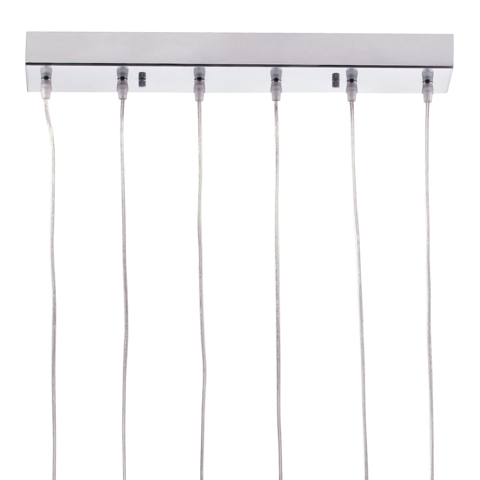 Hale Ceiling Lamp Clear - Sideboards and Things Brand_Zuo Modern, Color_Clear, Depth_0-10, Finish_Polished, Height_10-20, Materials_Glass, Materials_Metal, Metal Type_Steel, Product Type_Pendant, Width_20-30