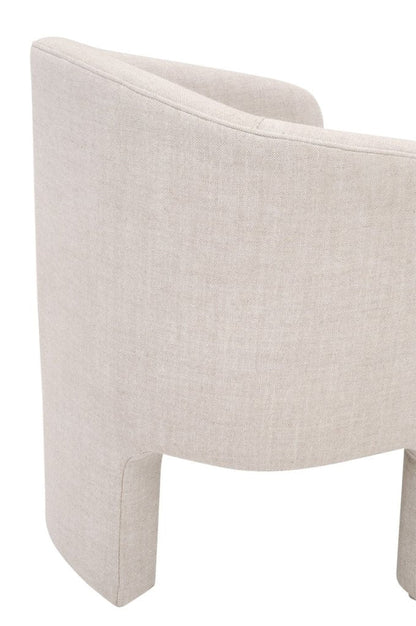 Hall Cream Fabric Arm Chair - LOOMLAN - Essentials For Living - Club Chairs