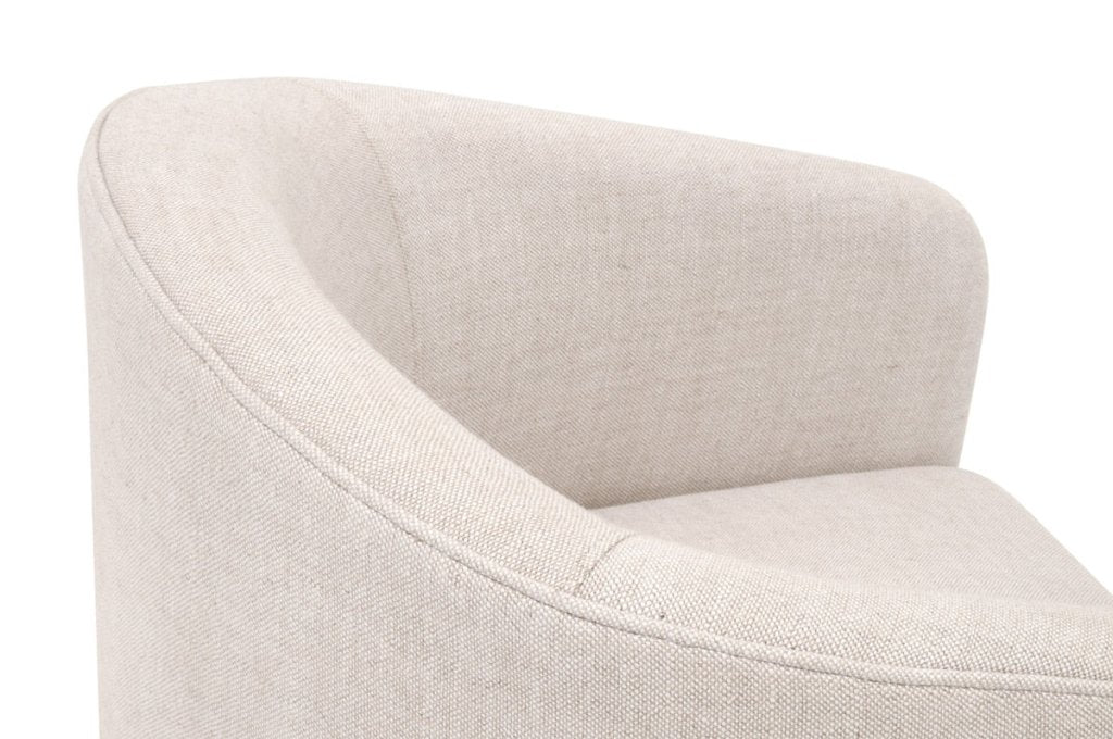 Hall Cream Fabric Arm Chair - LOOMLAN - Essentials For Living - Club Chairs