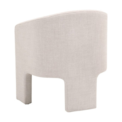 Hall Cream Fabric Arm Chair - LOOMLAN - Essentials For Living - Club Chairs
