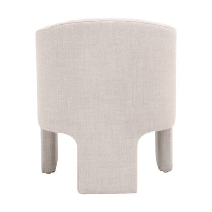 Hall Cream Fabric Arm Chair - LOOMLAN - Essentials For Living - Club Chairs