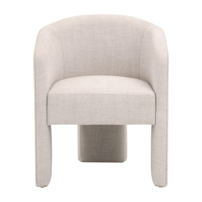 Hall Cream Fabric Arm Chair - LOOMLAN - Essentials For Living - Club Chairs