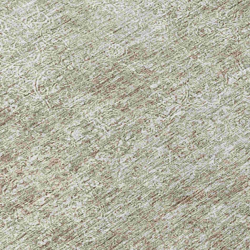 LOOMLAN Rugs Halora Ivory Washable Indoor-Outdoor Rug