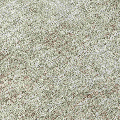 LOOMLAN Rugs Halora Ivory Washable Indoor-Outdoor Rug