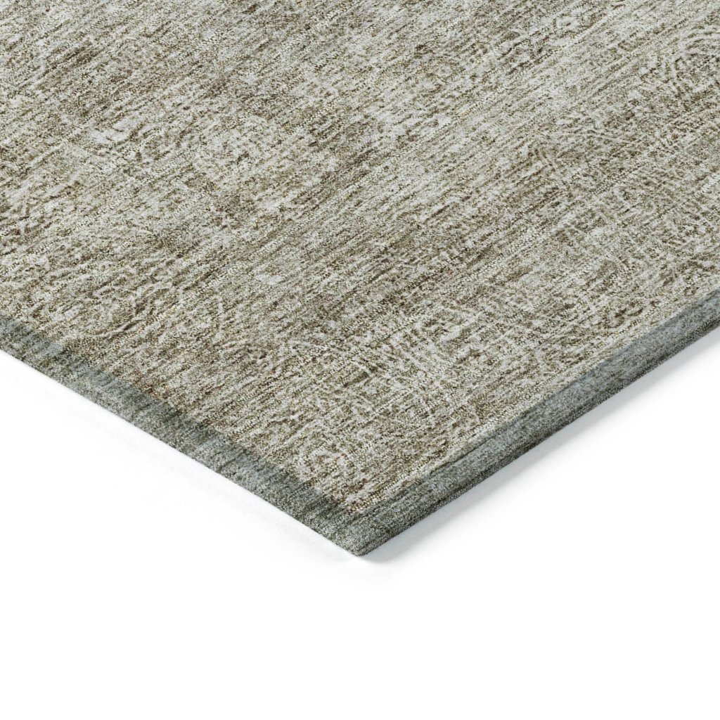 LOOMLAN Rugs Halora Ivory Washable Indoor-Outdoor Rug