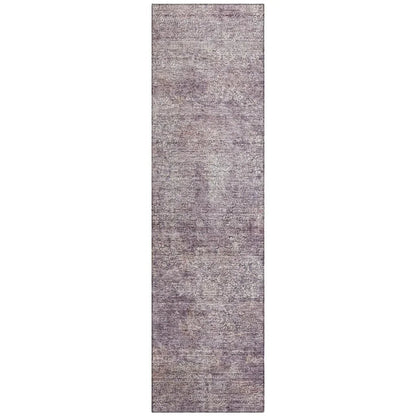 LOOMLAN Rugs Halora Purple Washable Indoor-Outdoor Rug