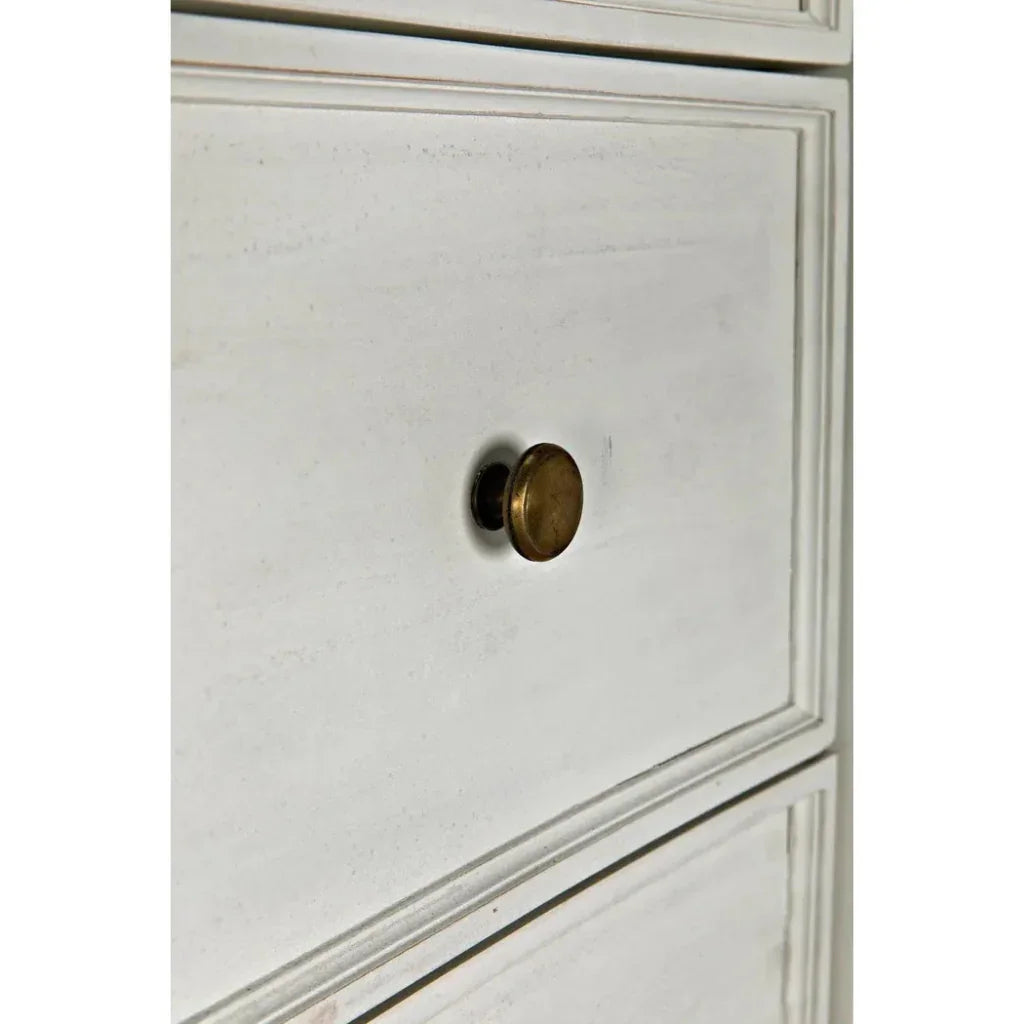 Noir Hampton Wooden Tall Boy Dresser