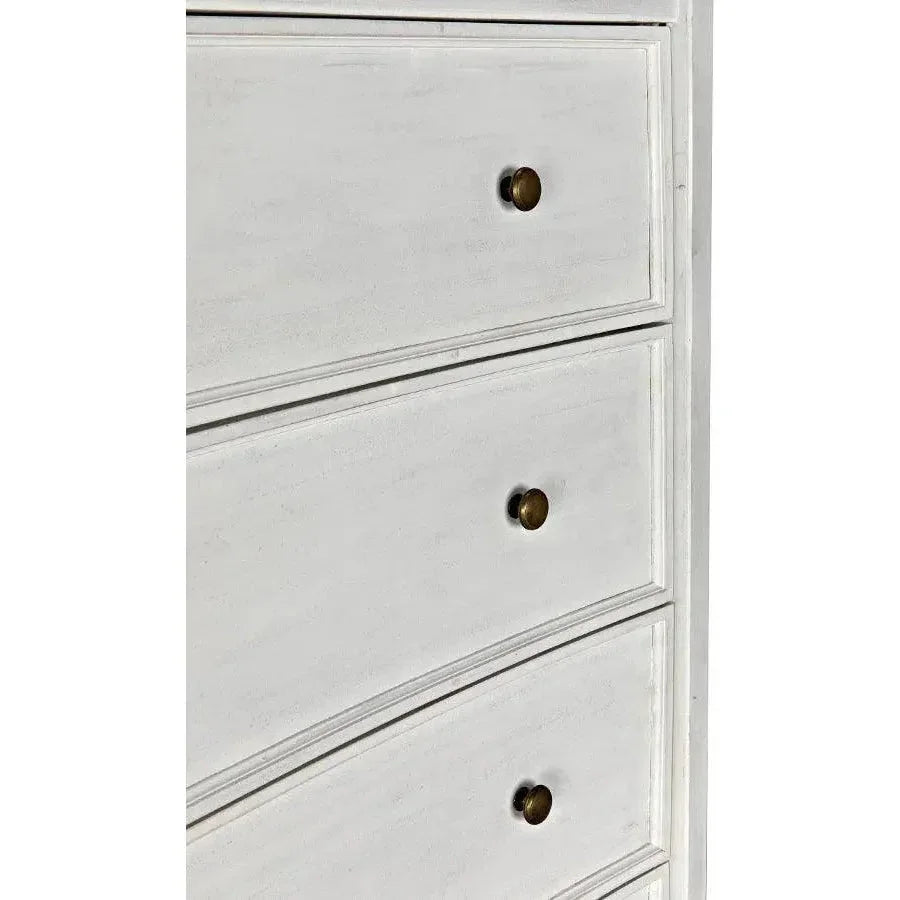Noir Hampton Wooden Tall Boy Dresser