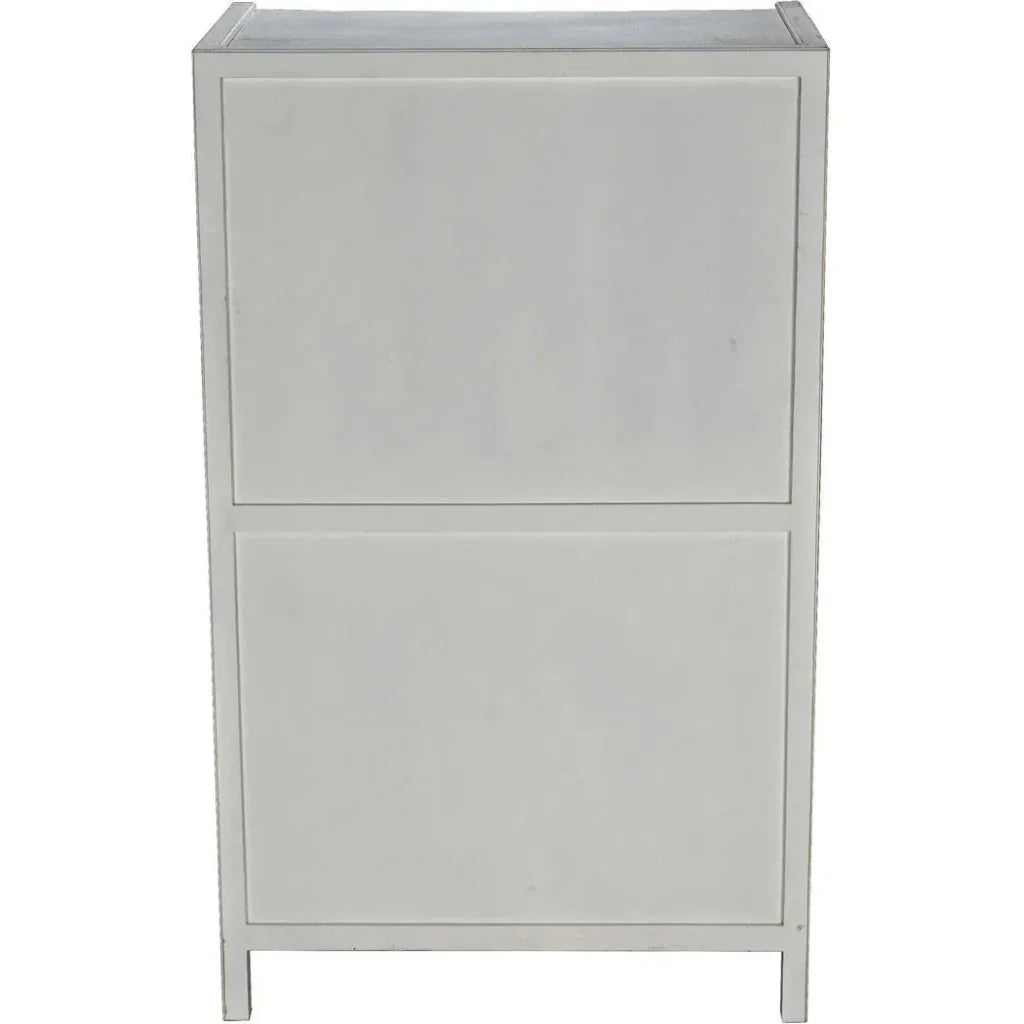 Noir Hampton Wooden Tall Boy Dresser