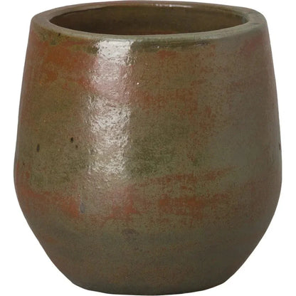 Handmade Round Ceramic Planter - LOOMLAN - Emissary - Planters