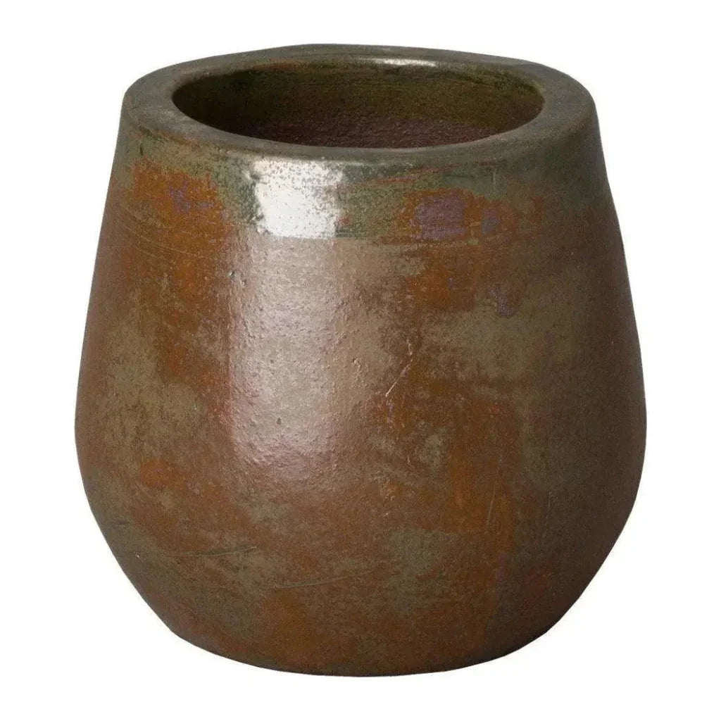 Handmade Round Ceramic Planter