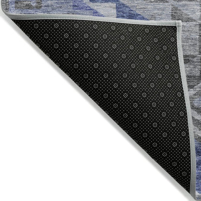 LOOMLAN Rugs Harmony Pewter Washable Indoor-Outdoor Rug