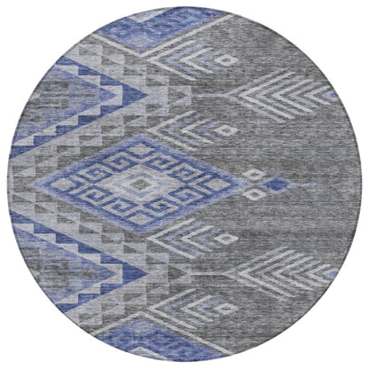 LOOMLAN Rugs Harmony Pewter Washable Indoor-Outdoor Rug