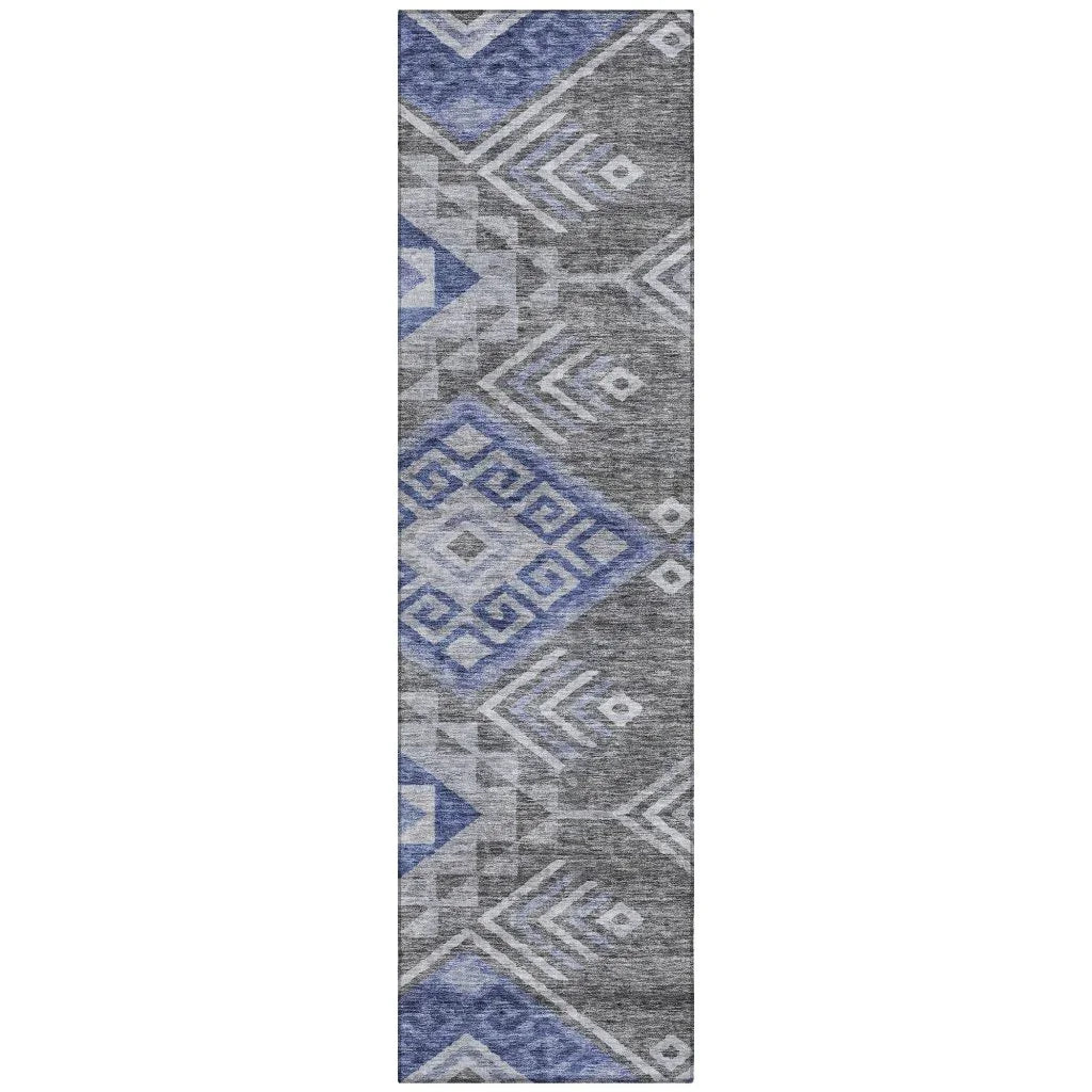LOOMLAN Rugs Harmony Pewter Washable Indoor-Outdoor Rug