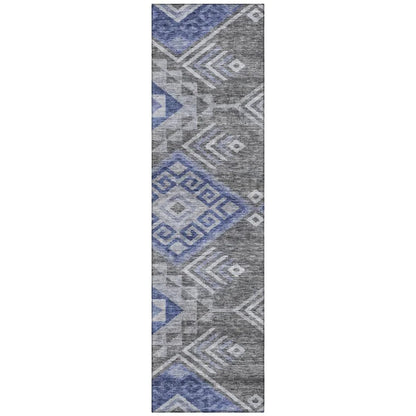 LOOMLAN Rugs Harmony Pewter Washable Indoor-Outdoor Rug