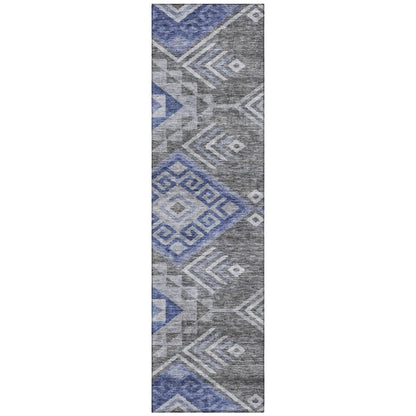 LOOMLAN Rugs Harmony Pewter Washable Indoor-Outdoor Rug