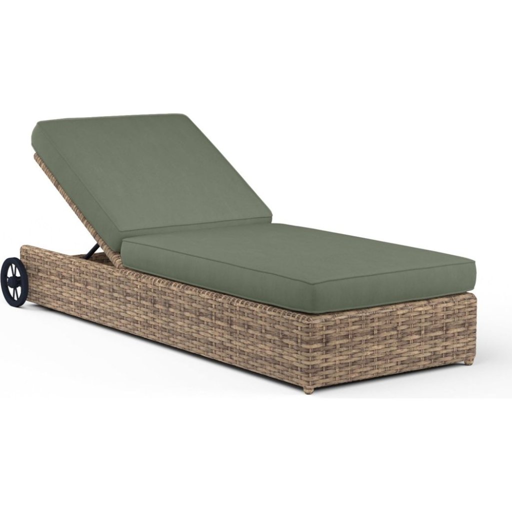 Havana Sunbrella Adjustable Outdoor Chaise - LOOMLAN - Sunset West - Outdoor Chaises