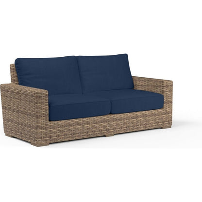 Havana Sunbrella Outdoor Loveseat - LOOMLAN - Sunset West - Outdoor Sofas & Loveseats