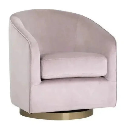 Hazel Fabric Swivel Lounge Chair