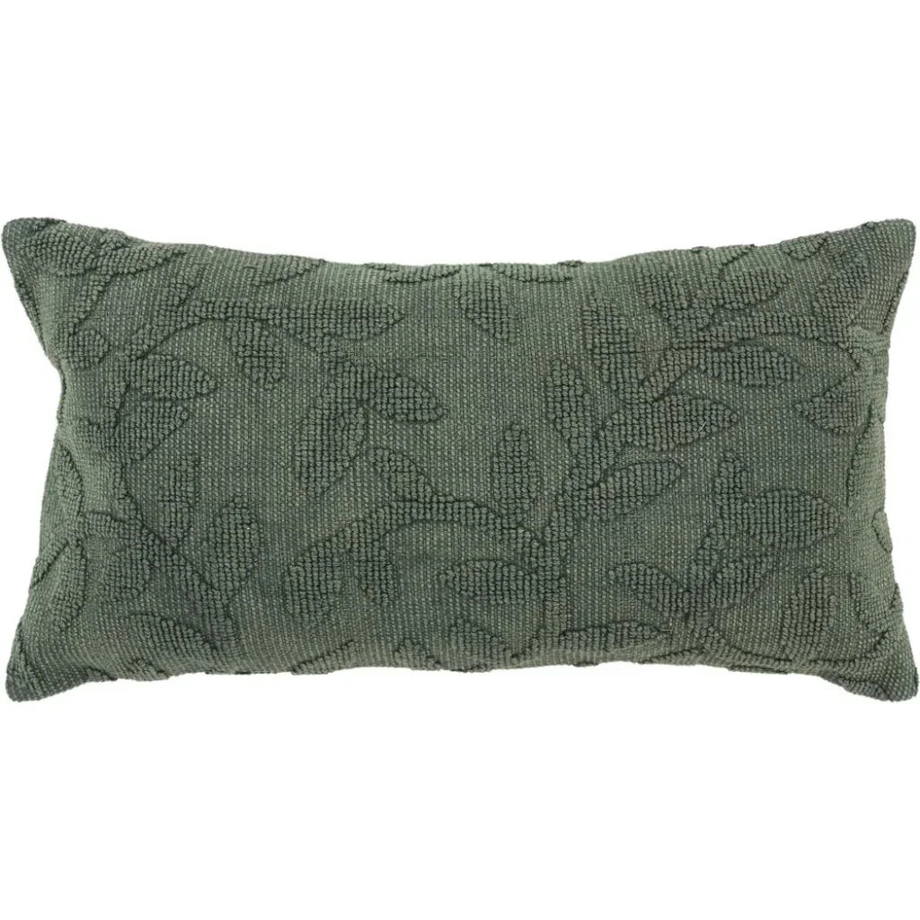 LOOMLAN Hena Textured Decorative Lumbar Pillow For Couch