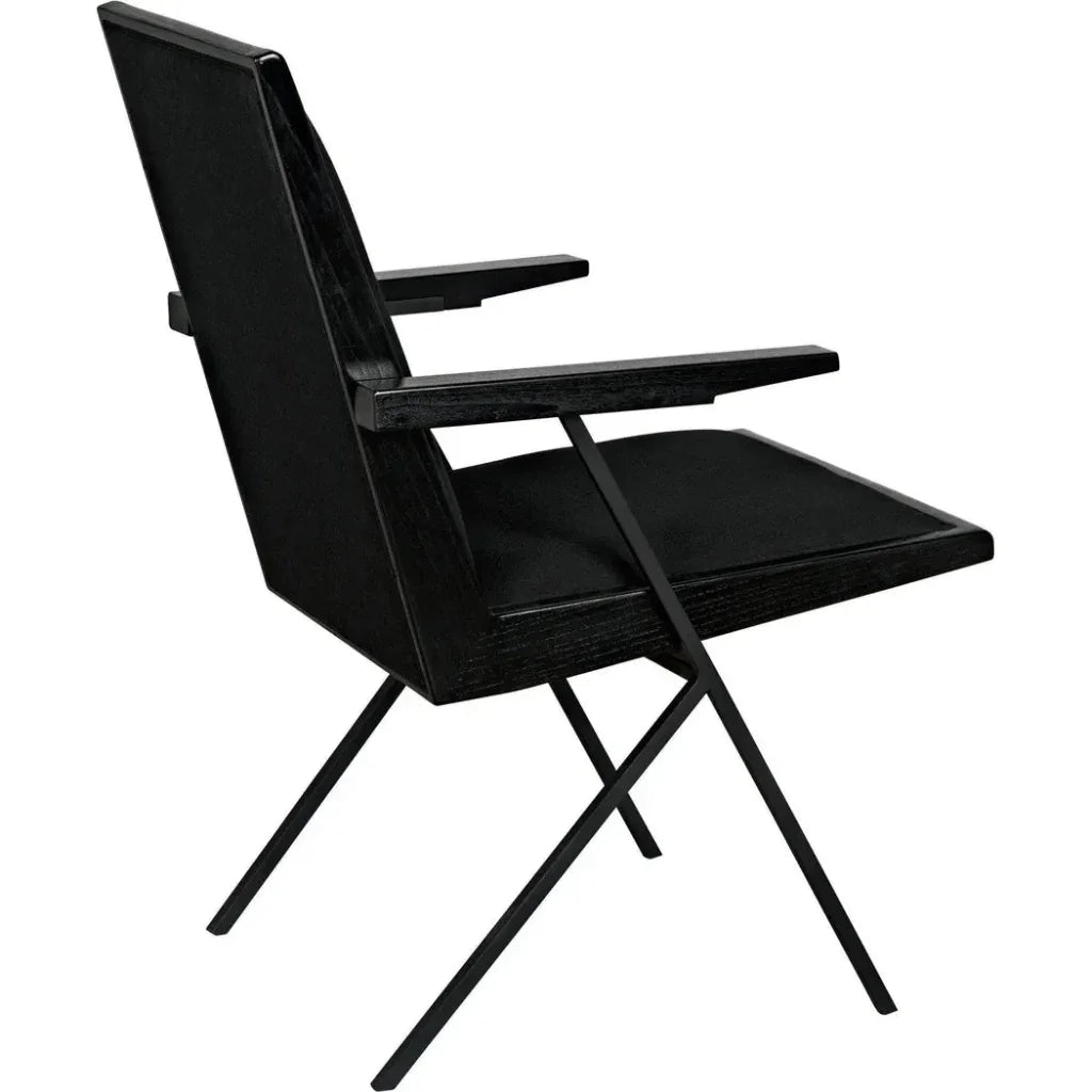 Henderson Chair - LOOMLAN - Noir - Dining Chairs