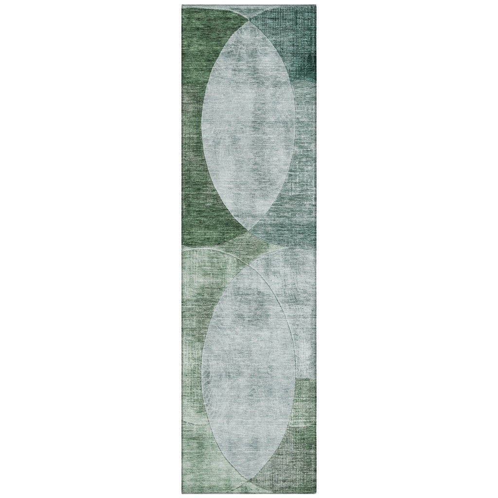 LOOMLAN Rugs Henry Blue Washable Indoor-Outdoor Rug