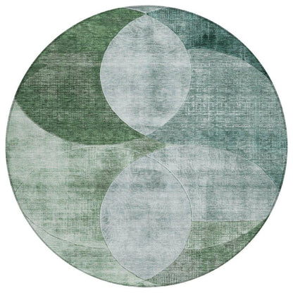 LOOMLAN Rugs Henry Blue Washable Indoor-Outdoor Rug