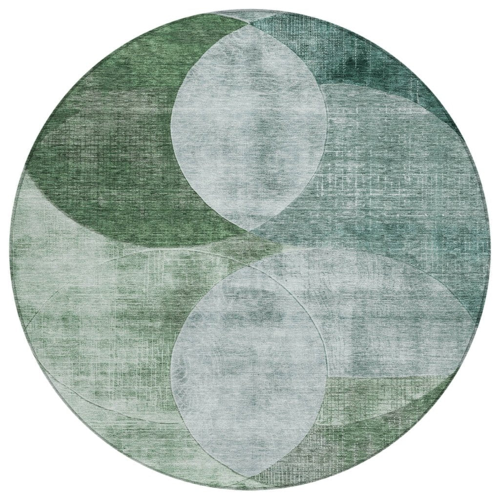 LOOMLAN Rugs Henry Blue Washable Indoor-Outdoor Rug
