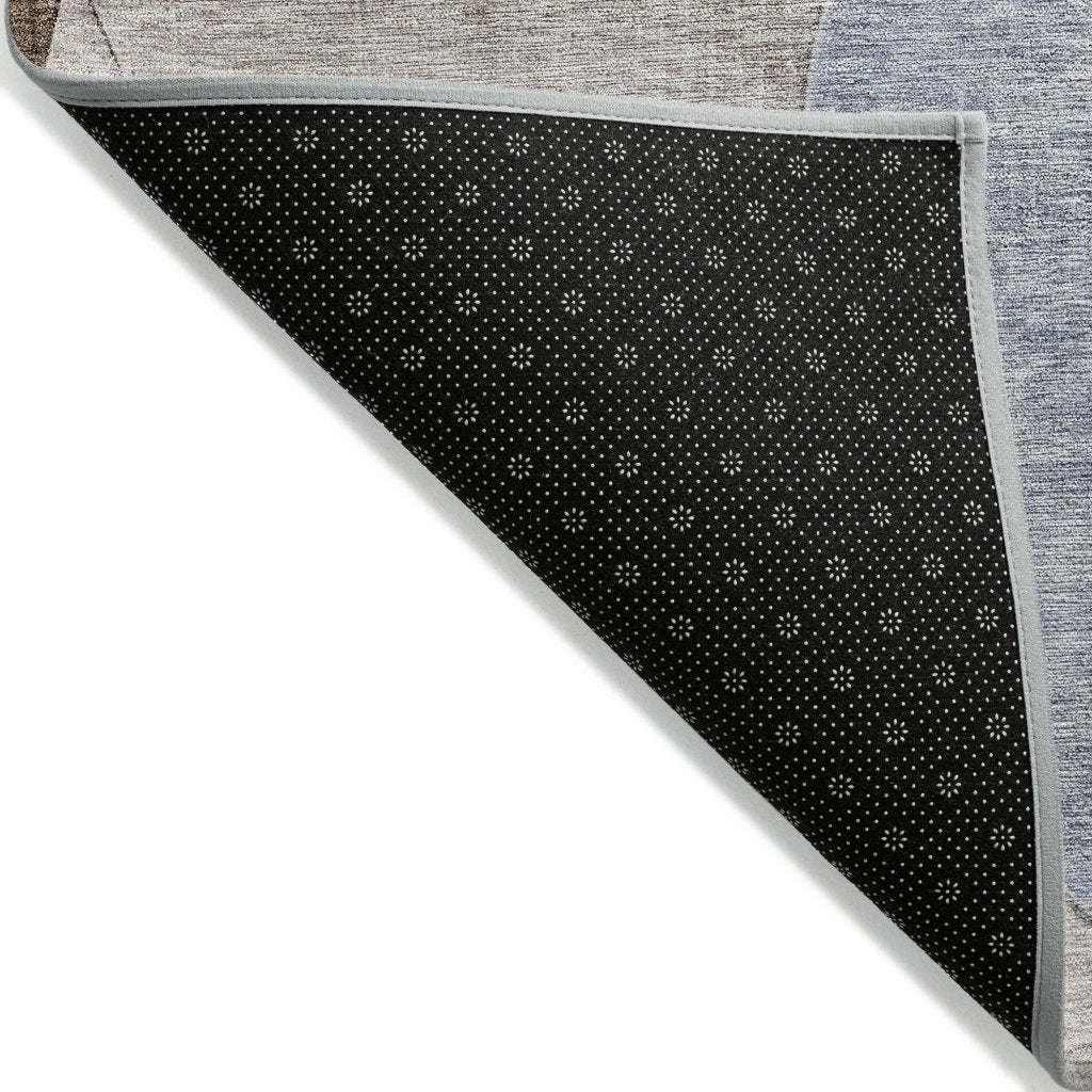 LOOMLAN Rugs Henry Denim Washable Indoor-Outdoor Rug