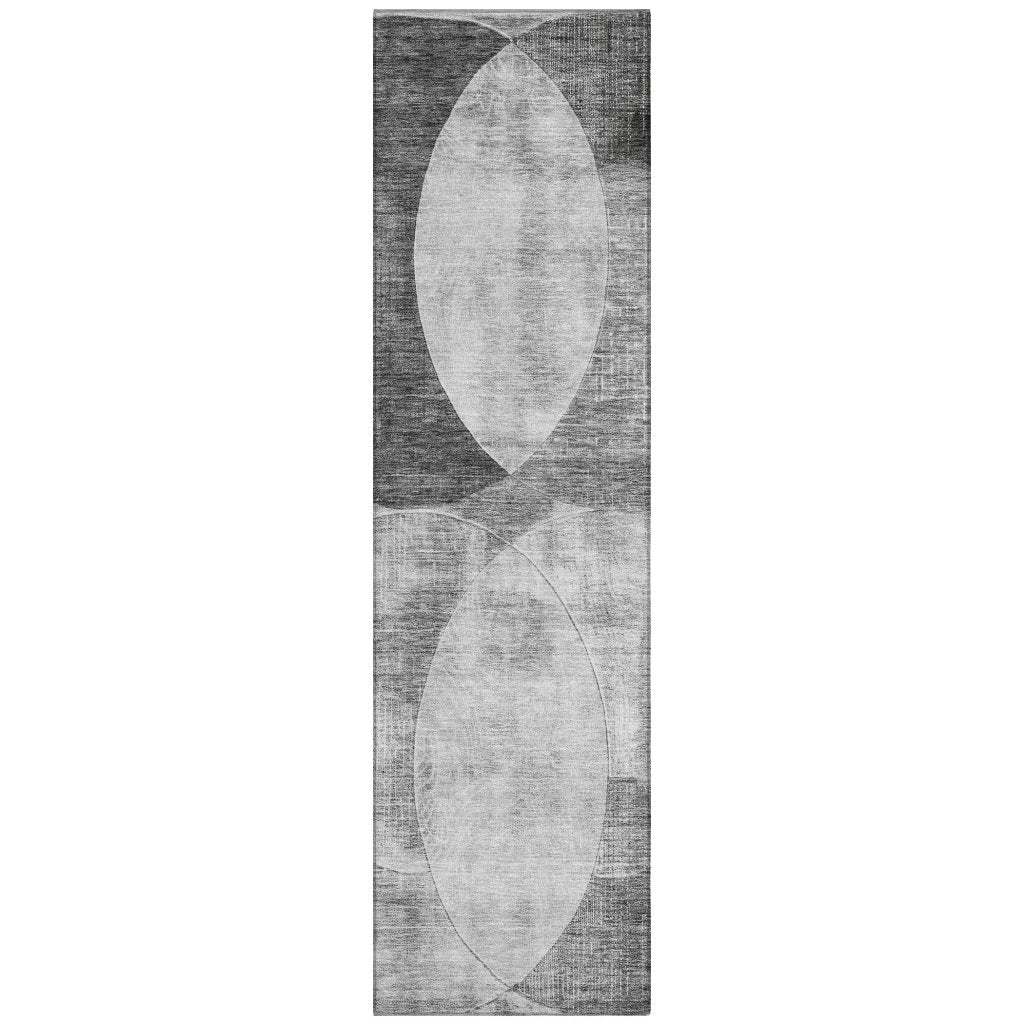 LOOMLAN Rugs Henry Gray Washable Indoor-Outdoor Rug