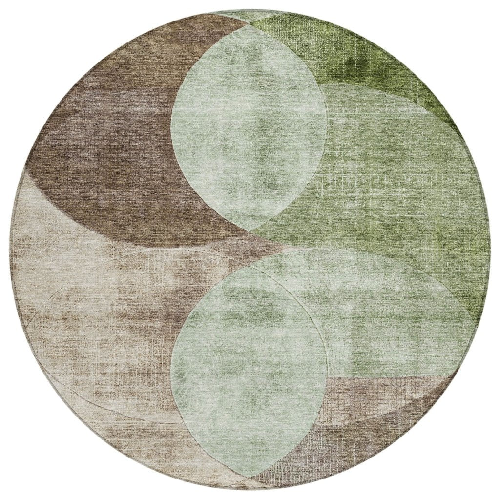 LOOMLAN Rugs Henry Green Washable Indoor-Outdoor Rug
