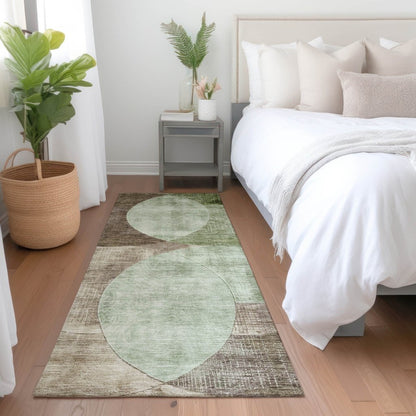 LOOMLAN Rugs Henry Green Washable Indoor-Outdoor Rug