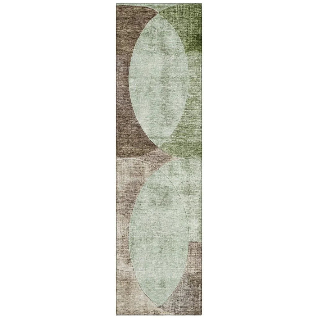 LOOMLAN Rugs Henry Green Washable Indoor-Outdoor Rug