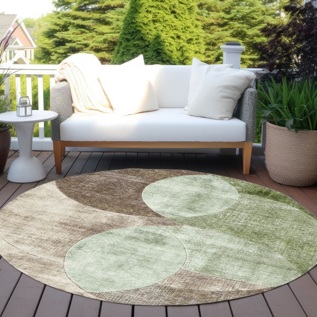 LOOMLAN Rugs Henry Green Washable Indoor-Outdoor Rug