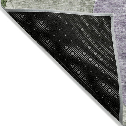 LOOMLAN Rugs Henry Lavender Washable Indoor-Outdoor Rug