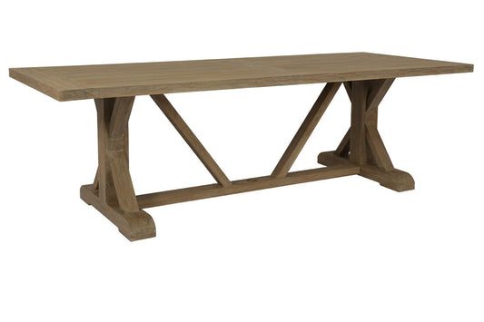 Coastal Teak Durable Outdoor Dining Table