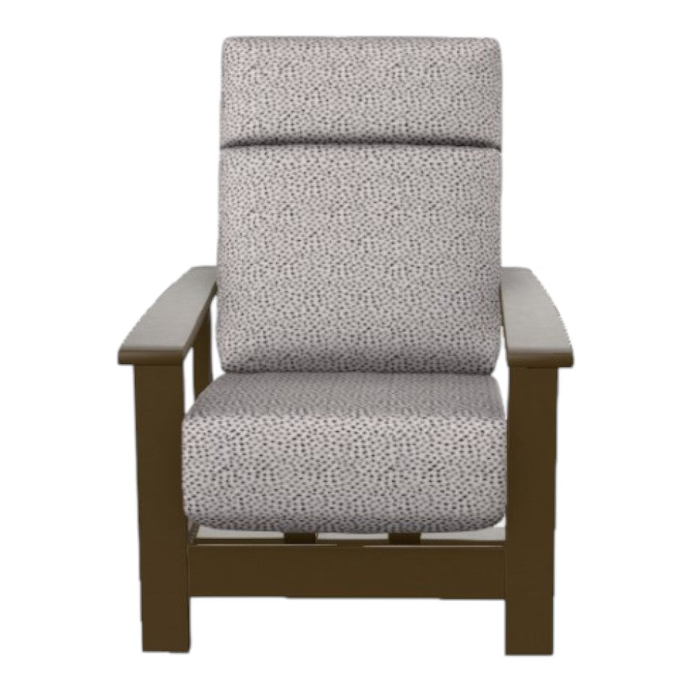 Telescope Leeward Deep Seat High Back Hidden Motion Outdoor Arm Chair