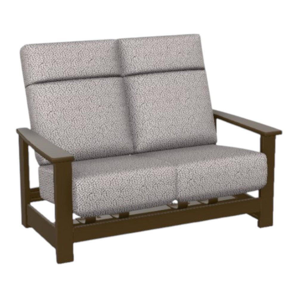 Leeward Deep Seat High Back Hidden Motion Loveseat