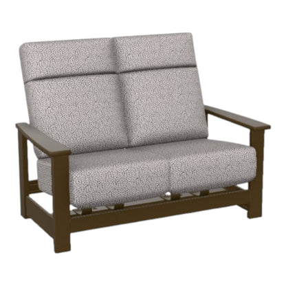 Leeward Deep Seat High Back Hidden Motion Loveseat