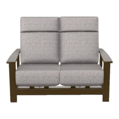 Leeward Deep Seat High Back Hidden Motion Loveseat