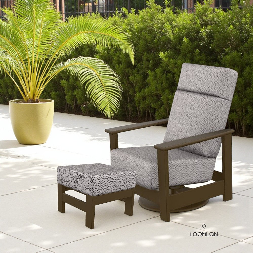 Leeward Deep Seat High Back Swivel Hidden Rocker