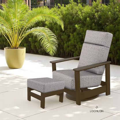 Leeward Deep Seat High Back Swivel Hidden Rocker