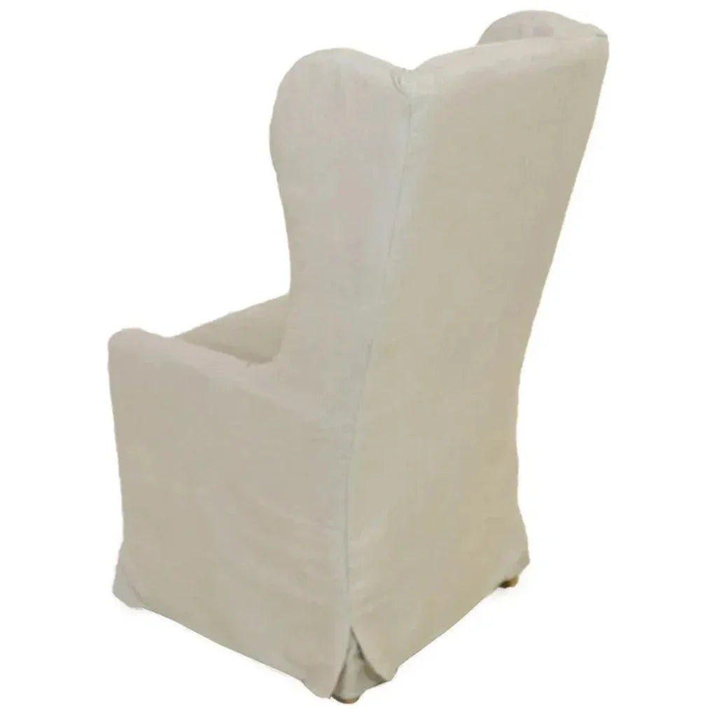 Furniture Classics Highback Linen Host Dining Chair Set of 2