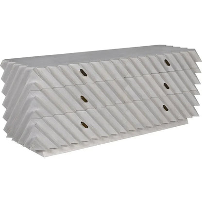 Noir Hikaru Six Drawers Wood Dresser