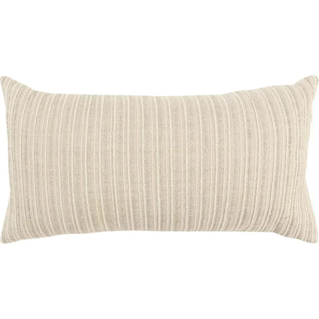 LOOMLAN Hilda Textured Lumbar Rectangle Decorative Pillows
