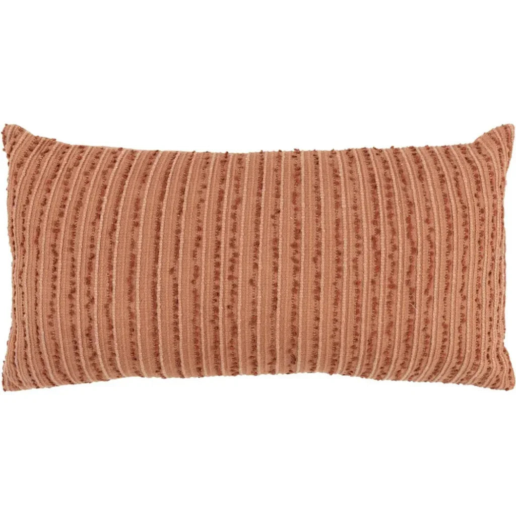 LOOMLAN Hilda Textured Lumbar Rectangle Decorative Pillows