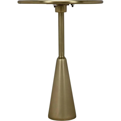 Noir Hiro Handmade Round Side Table