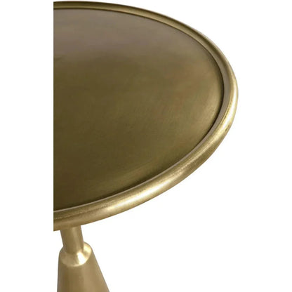 Noir Hiro Handmade Round Side Table