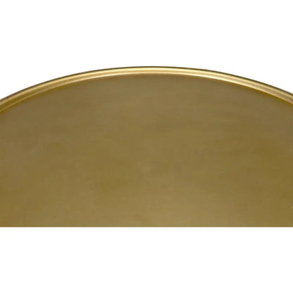 Noir Hiro Handmade Round Side Table